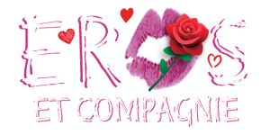 Boutique érotique Eros et Compagnie Logo Saint-Valentin