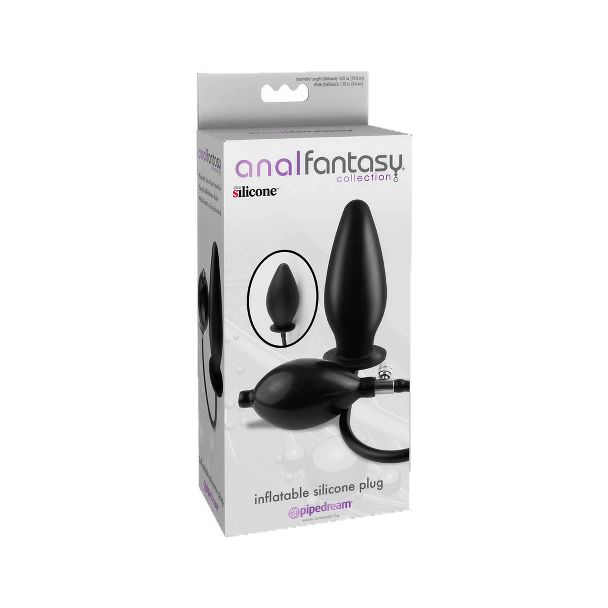 Inflatable Silicone Plug - Eros And Company - Online Sex Shop Inflatable Silicone Plug - Eros And Company - Online Sex Shop