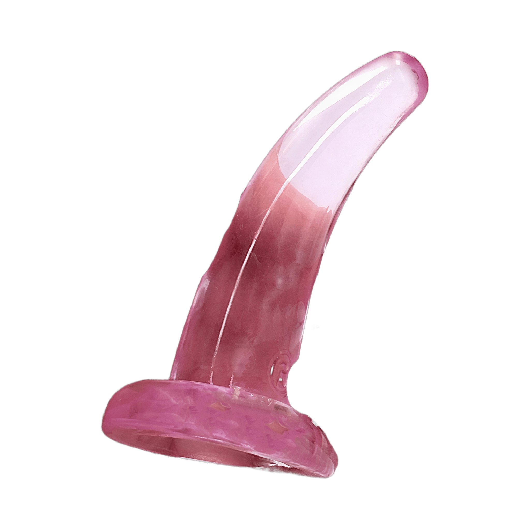 Sextoy Dong En Silicone Transparent Avec Ventouse - REALROCK - Pour Usage Anal Ou Vaginal