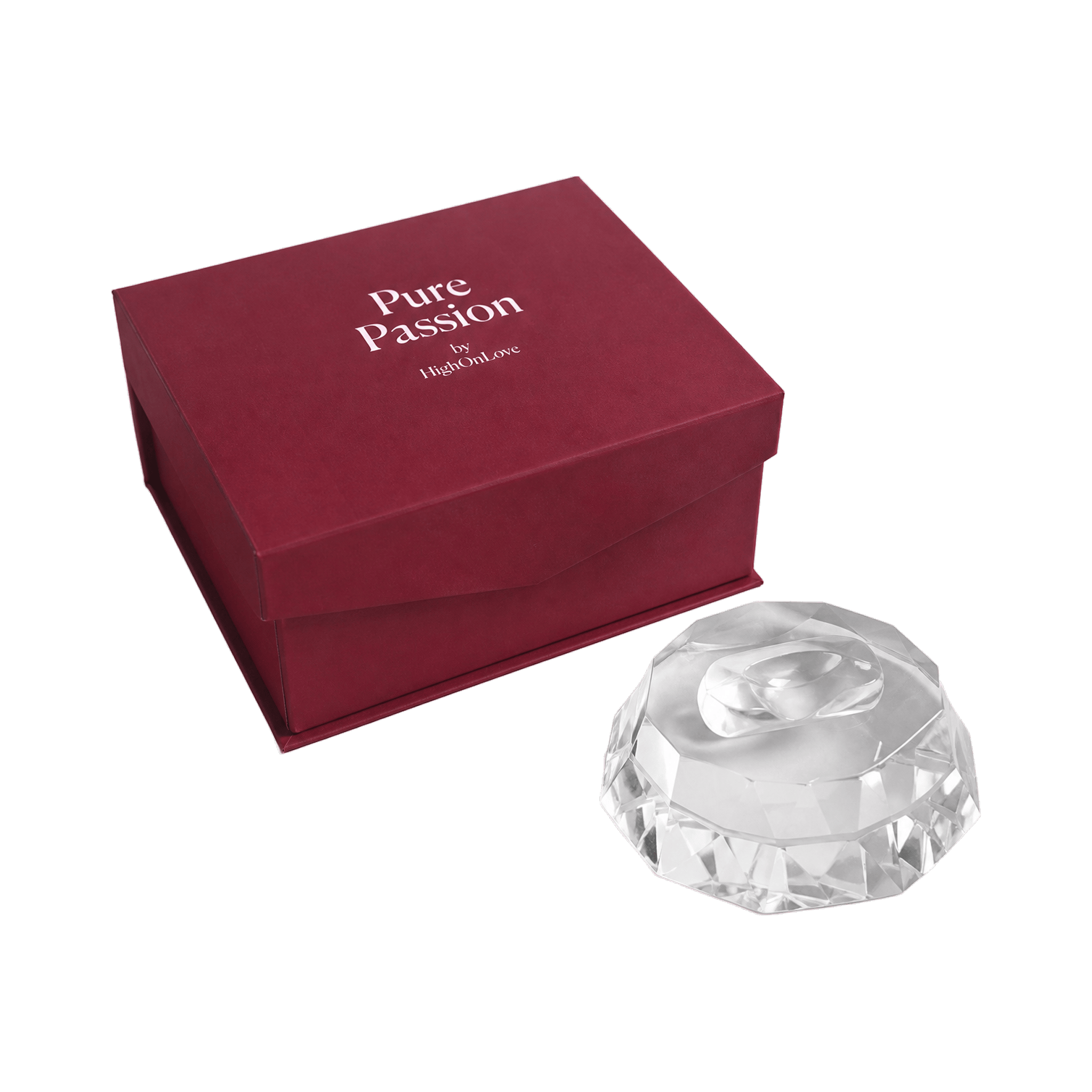 Support en cristal Pure Passion