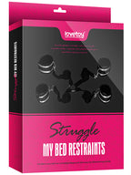 Struggle Bed Restraints by Eros