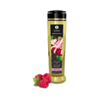 Huile de massage délectable Organica Émotion de Framboise par Shunga