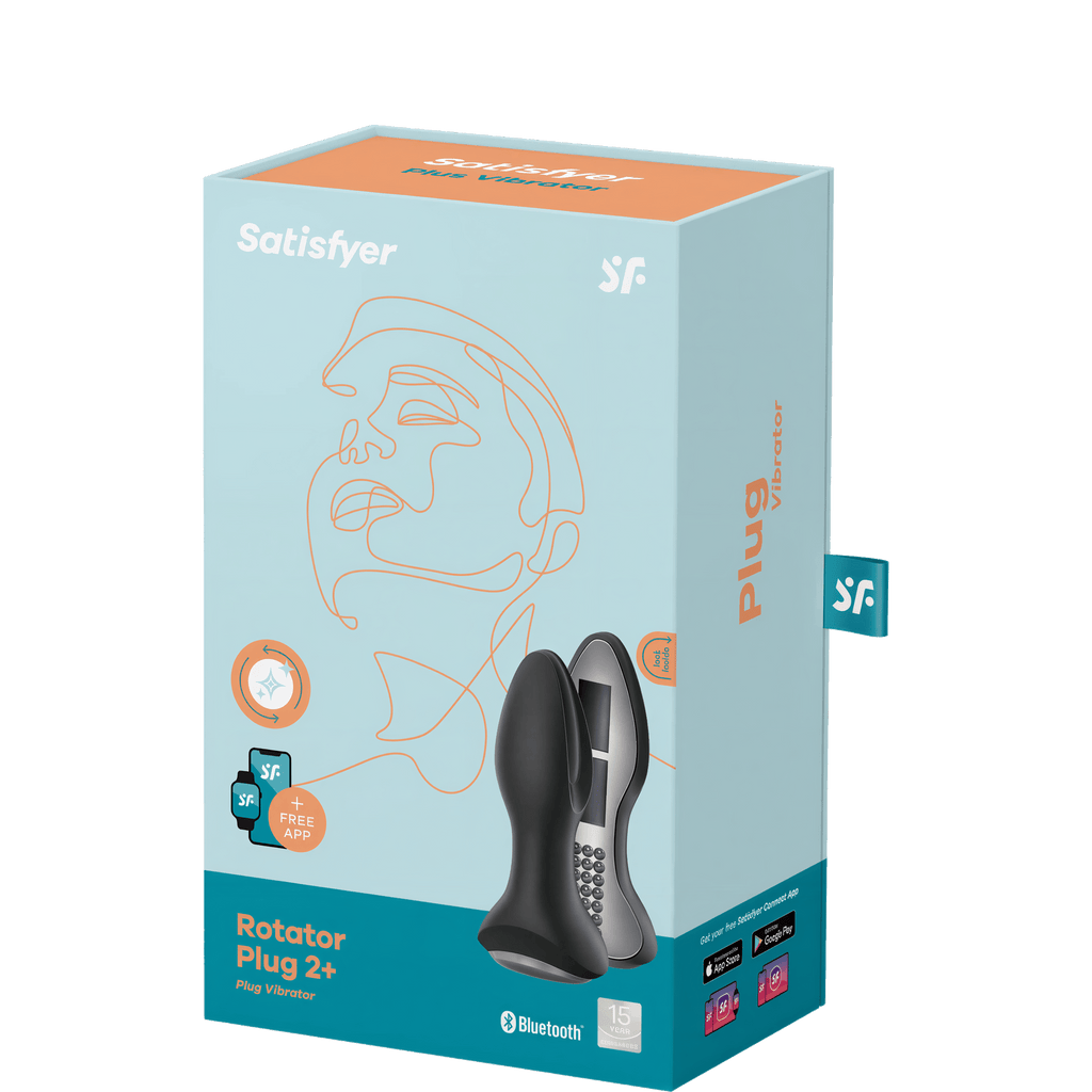 Manchon Rotator Plug 2+ par Satisfyer
