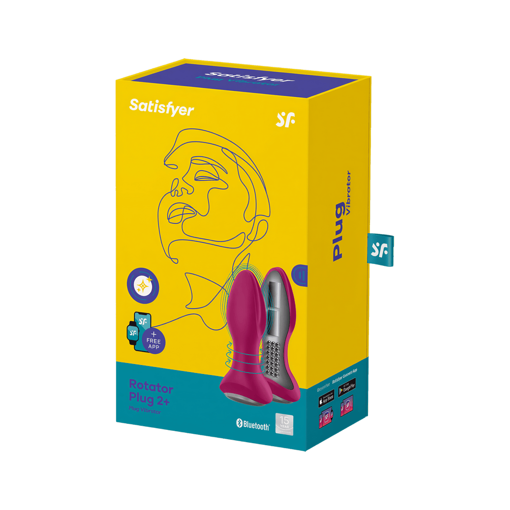 Manchon Rotator Plug 2+ par Satisfyer