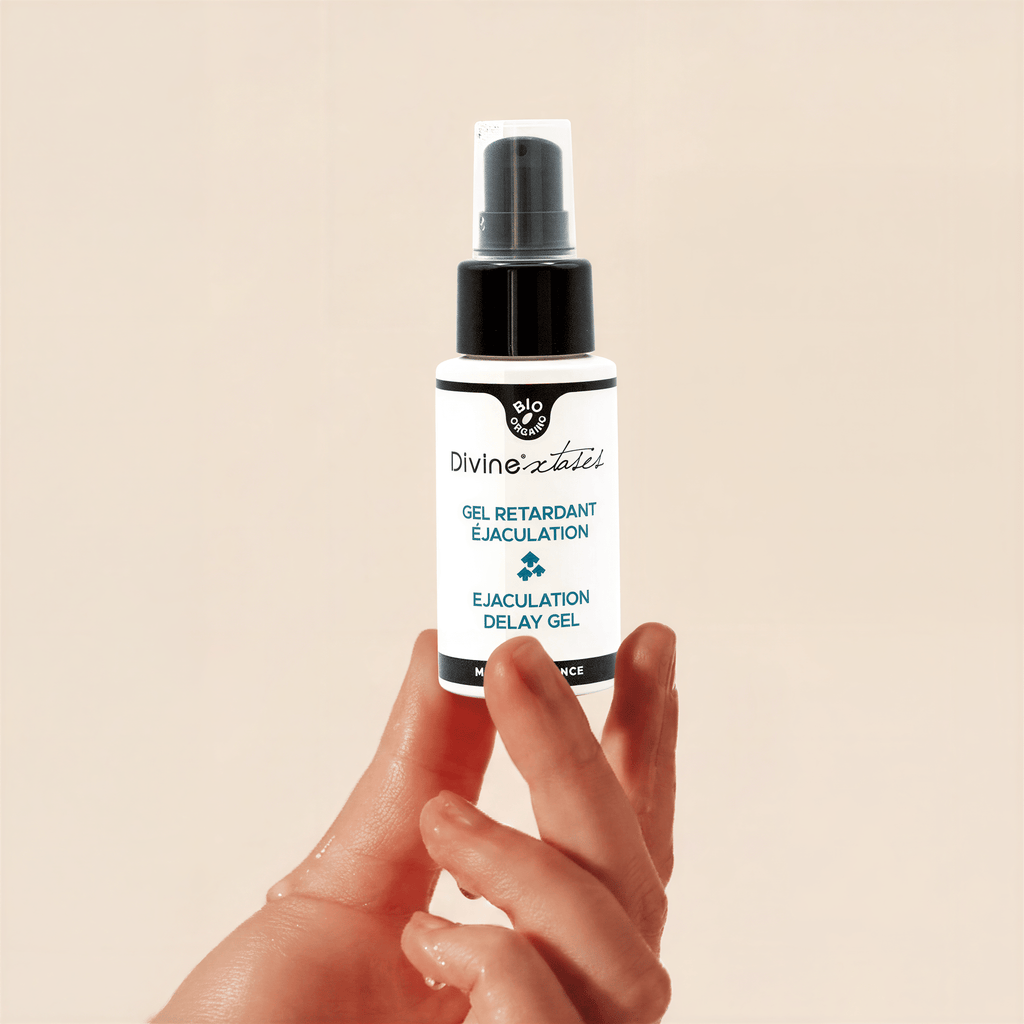 Gel retardant éjaculation bio par Divinextases