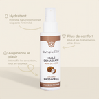 Huile de massage bio Noix de Coco Pacifique 100ml par Divinextases