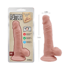 Dildo réaliste de 7,3 pouces avec testicules The Flatterer par Chisa