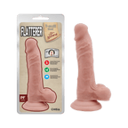 Dildo réaliste de 7,3 pouces avec testicules The Flatterer par Chisa