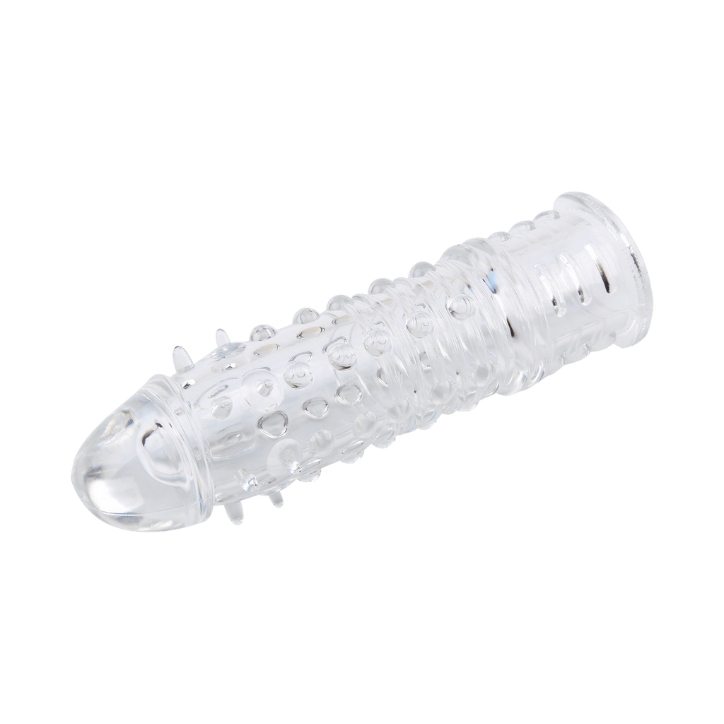 Manchon pénien transparent texturé Swirls par Superme