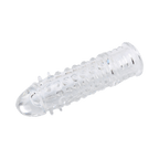 Manchon pénien transparent texturé Swirls par Superme