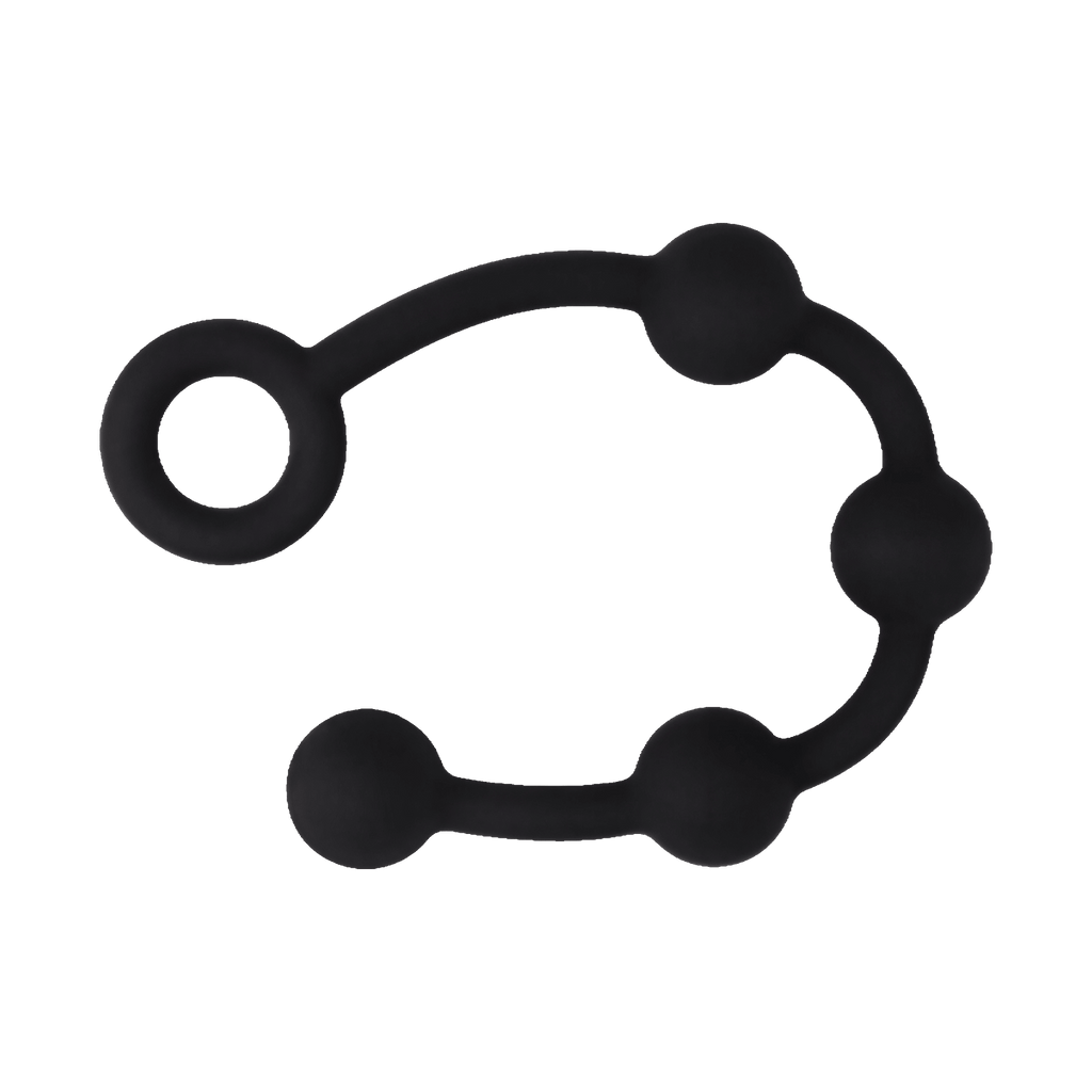 Perles anales "P" Storm Beads par Black Mont