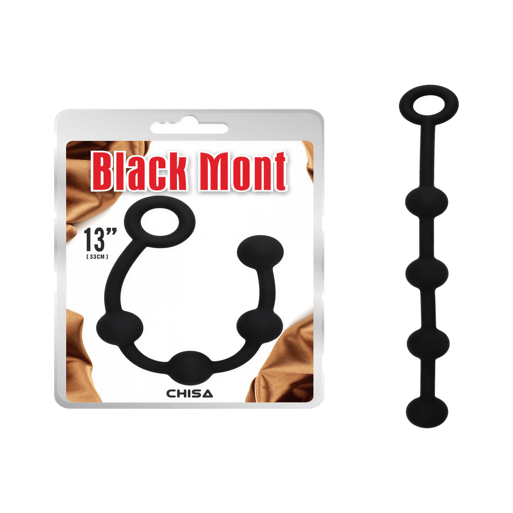 Perles anales "P" Storm Beads par Black Mont
