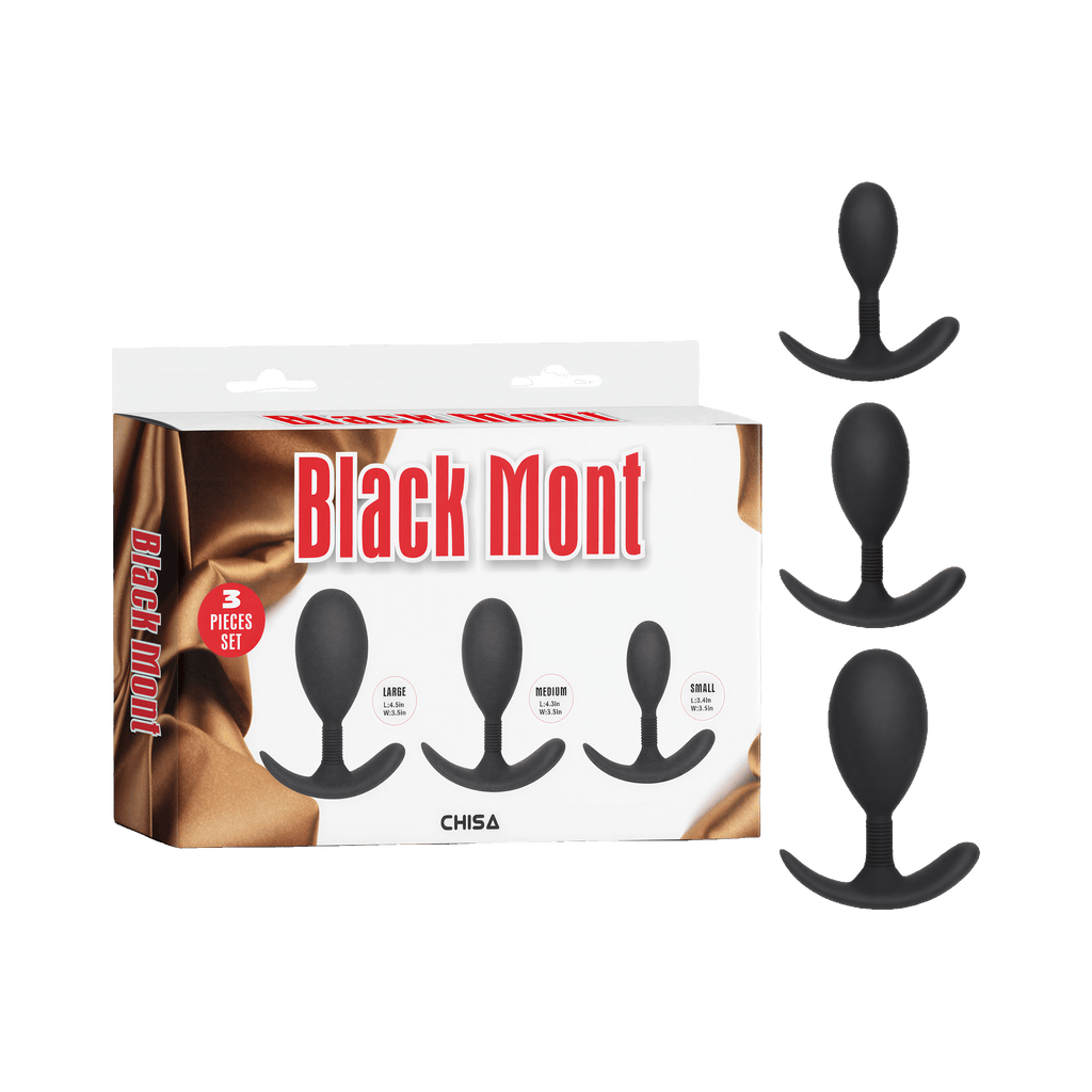 Kit d'entraînement anal par Black Mont