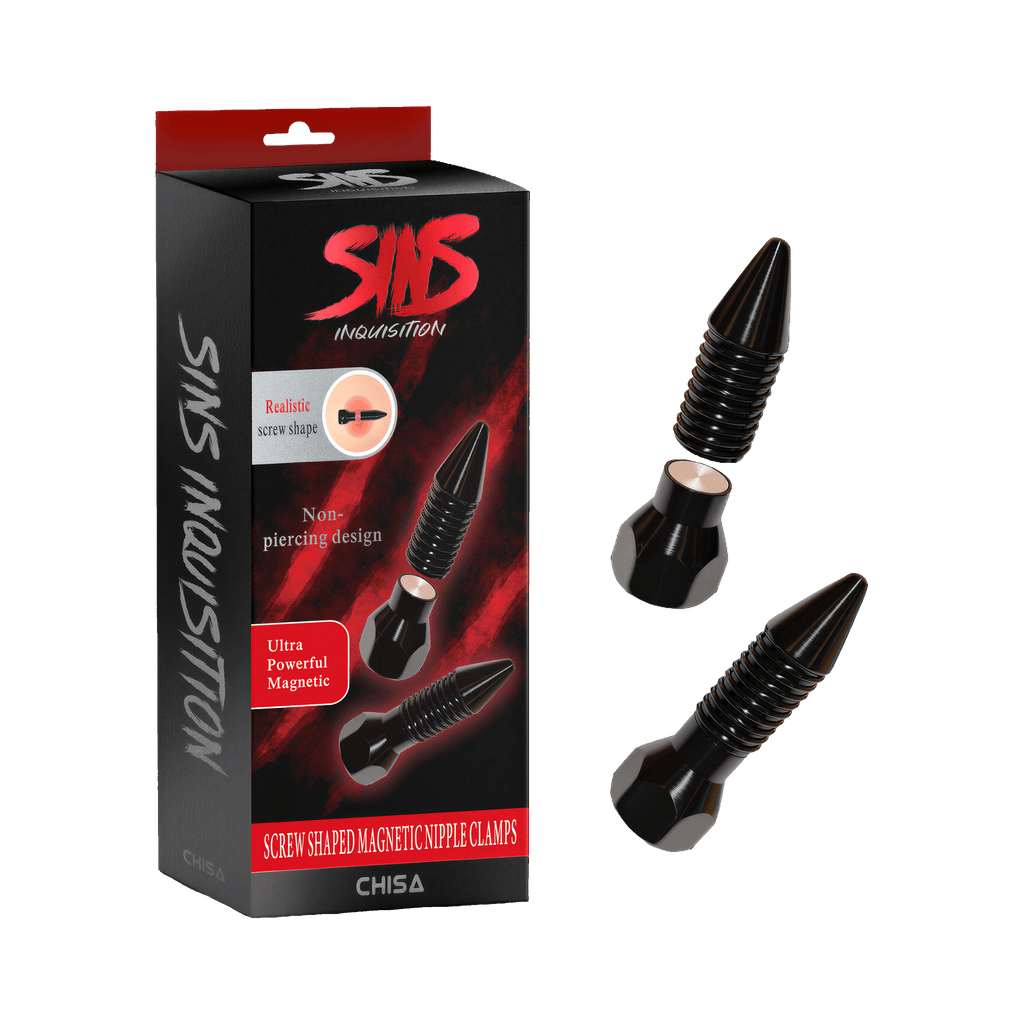 Pinces à mamelons magnétiques en forme de vis par Sins Inquisition