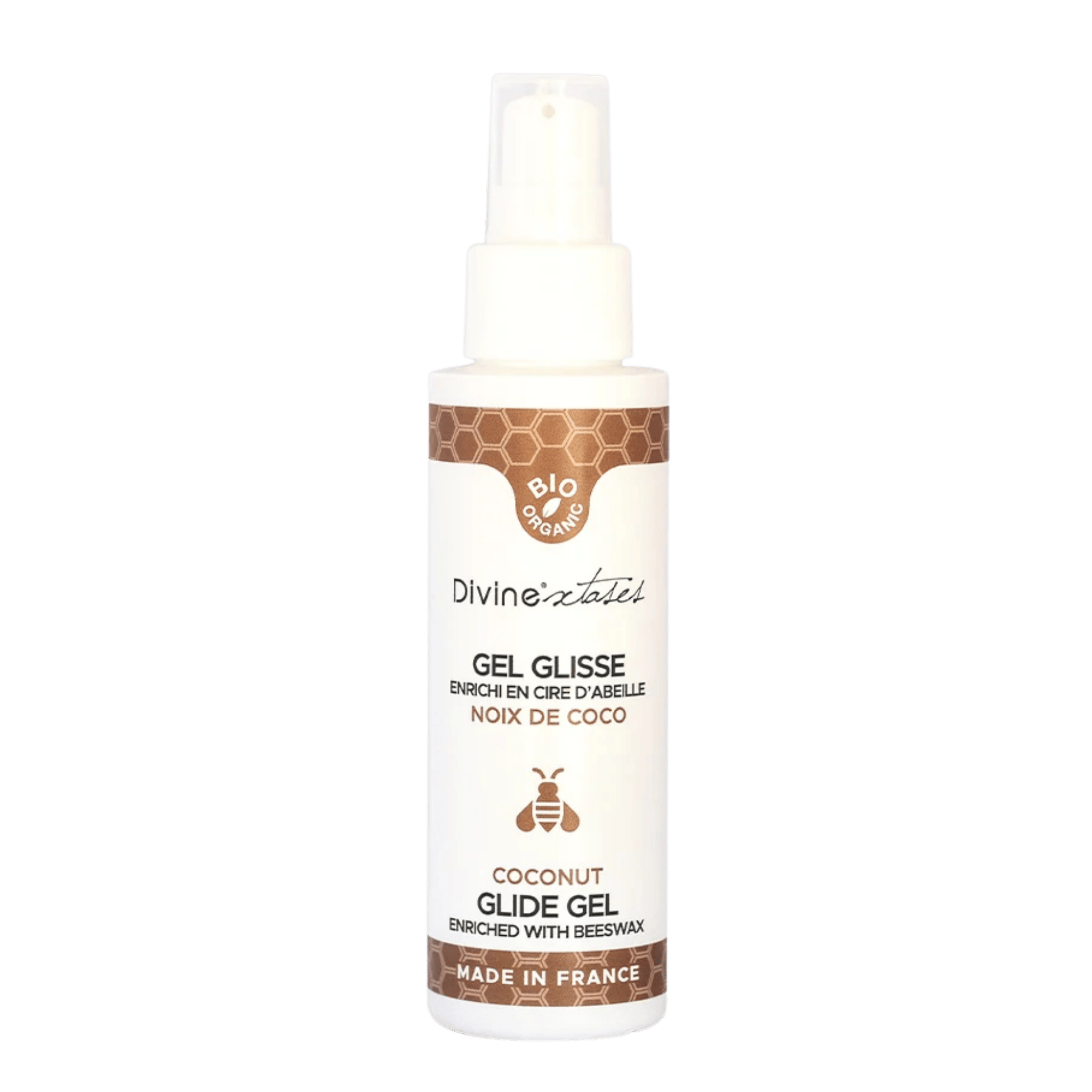 Lubrifiant Gel Glisse Noix de Coco Bio 100ml par Divinextases