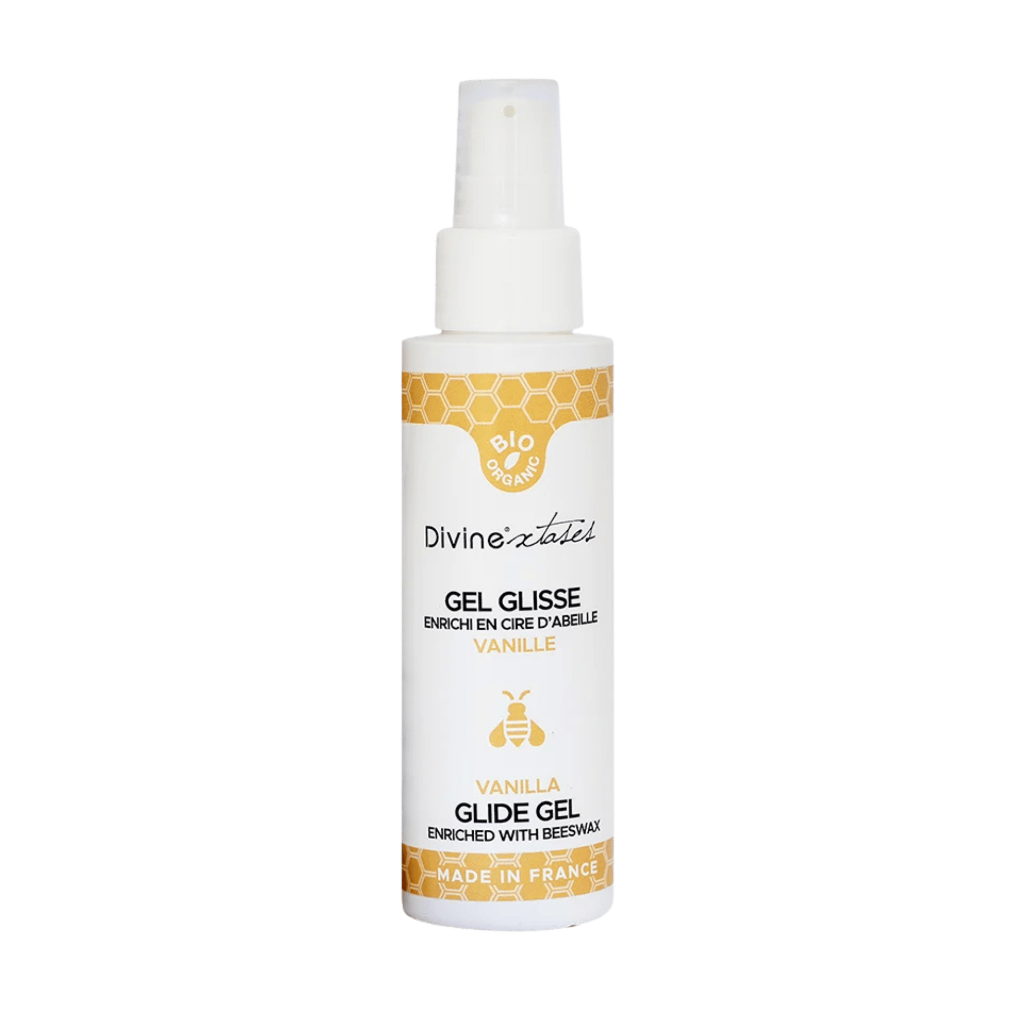 Lubrifiant Gel Glisse Vanille Bio 100ml par Divinextases