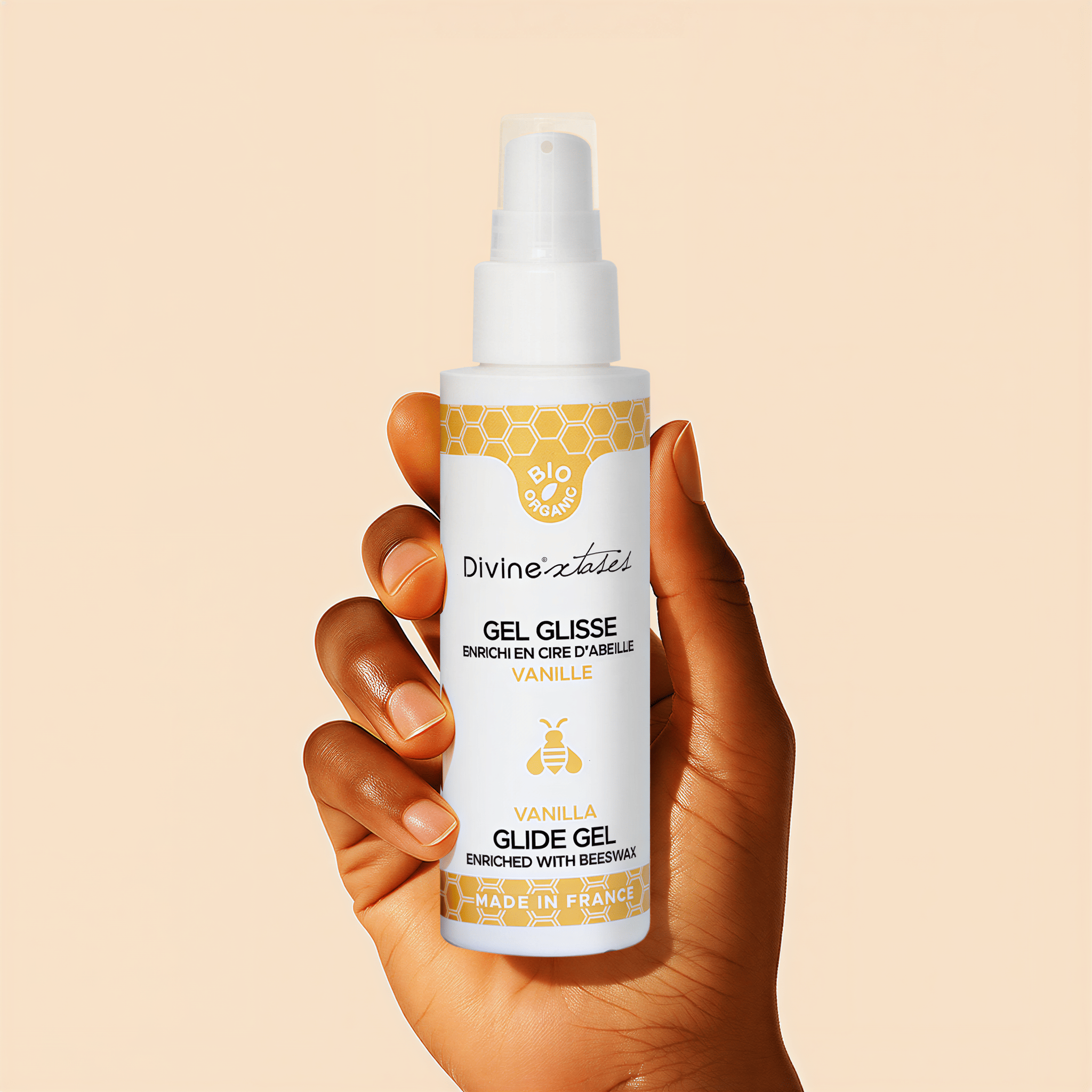 Lubrifiant Gel Glisse Vanille Bio 100ml par Divinextases