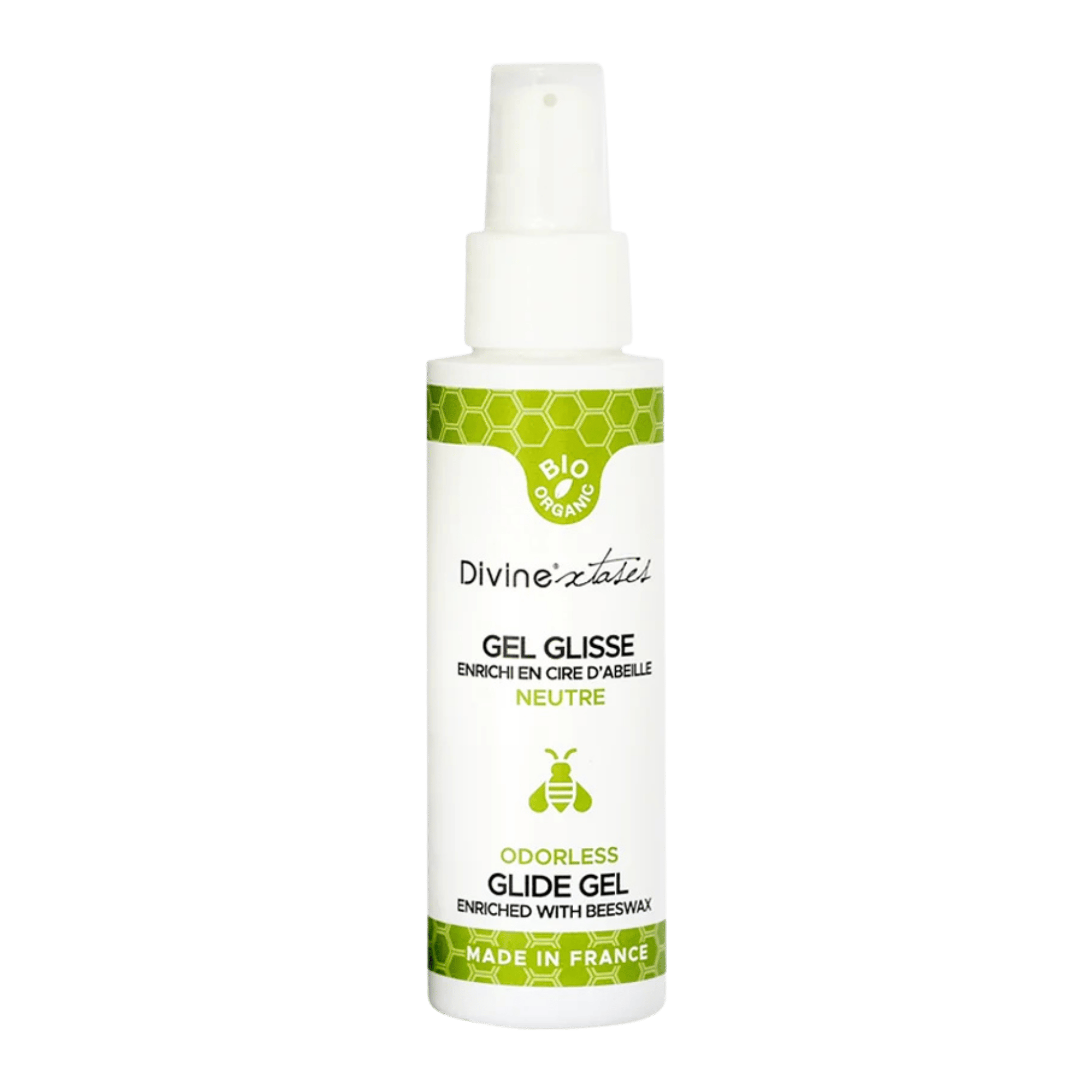Lubrifiant Gel Glisse Neutre Bio 100ml par Divinextases