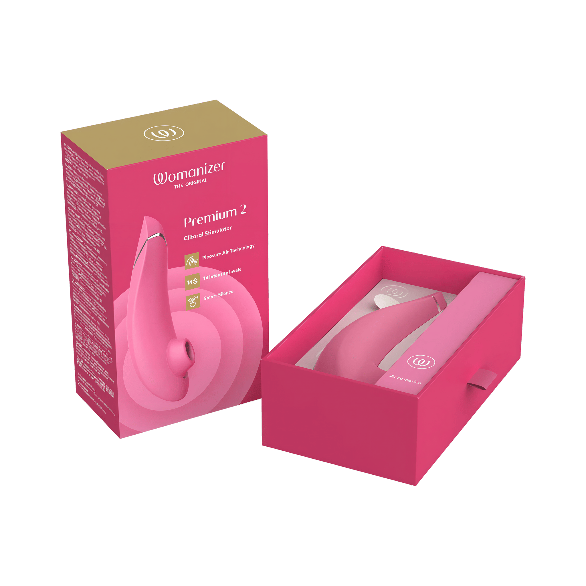 Premium 2 Framboise par Womanizer
