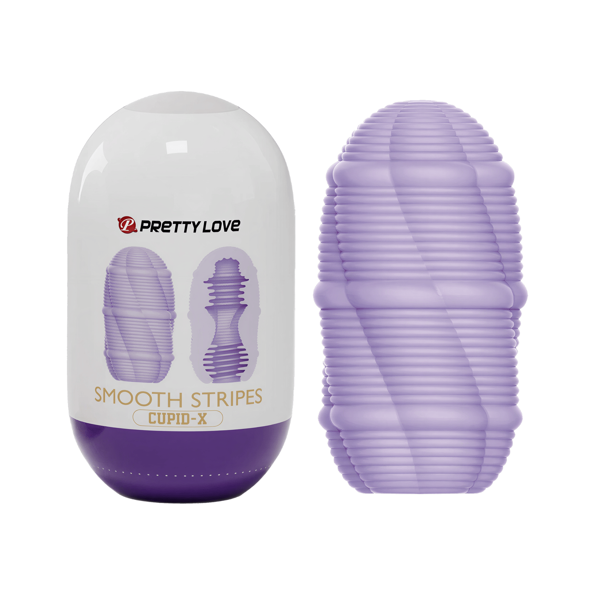 Masturbateur Cupid-X Smooth Stripes par Pretty Love