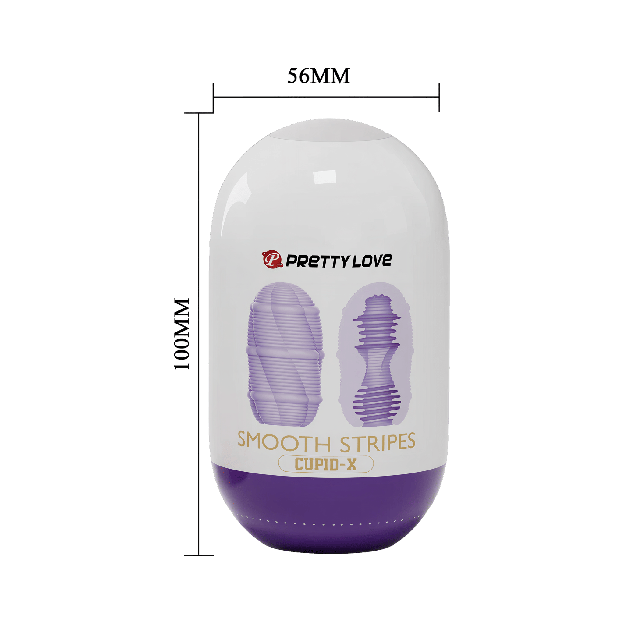 Masturbateur Cupid-X Smooth Stripes par Pretty Love