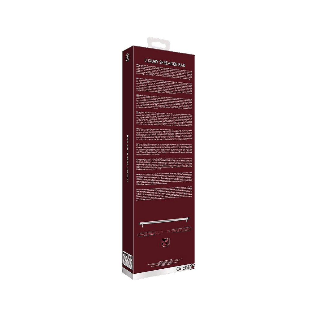 Barre d'écartement de luxe rouge par OUCH