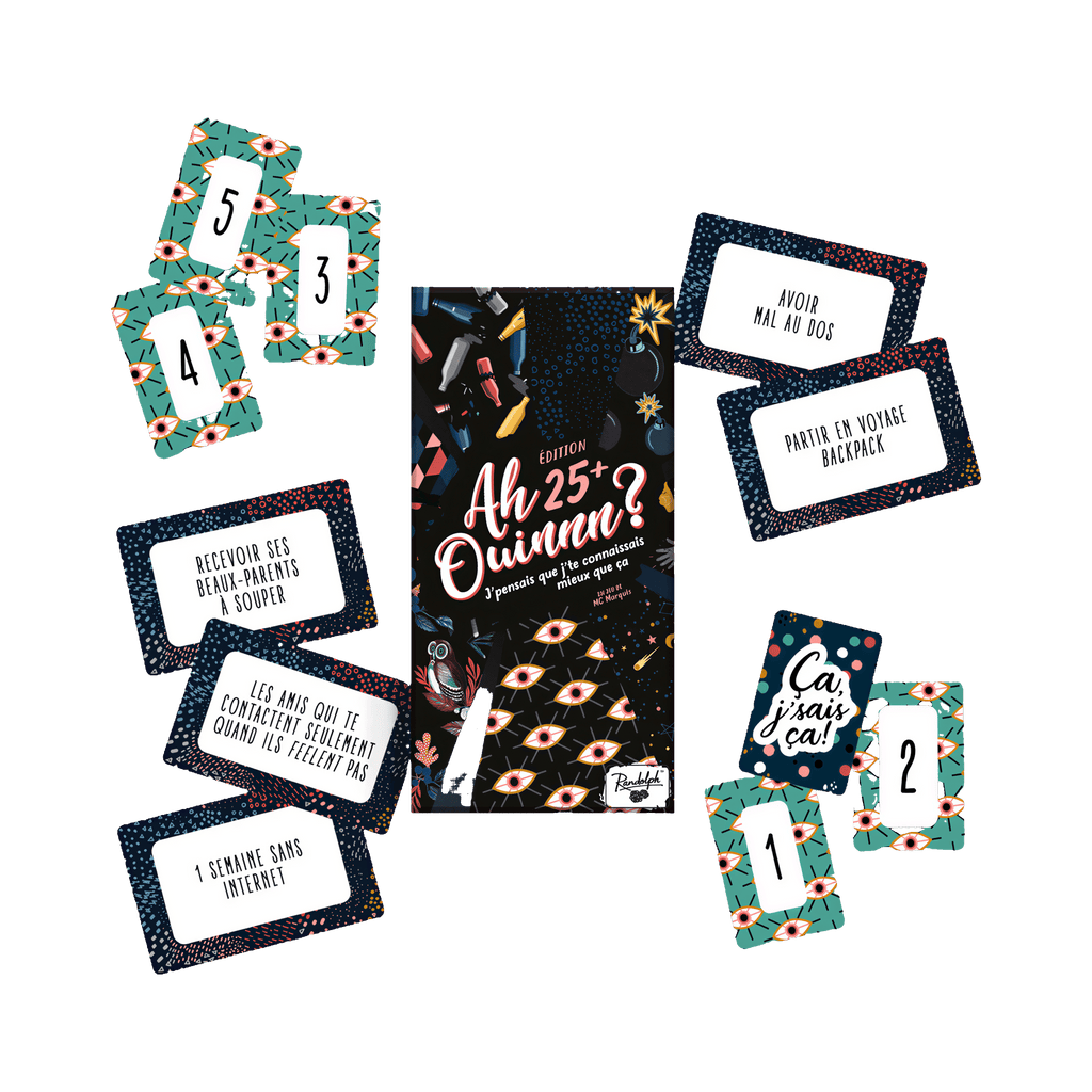 Jeu Ah Ouinnn Édition 25+ en français par Randolph
