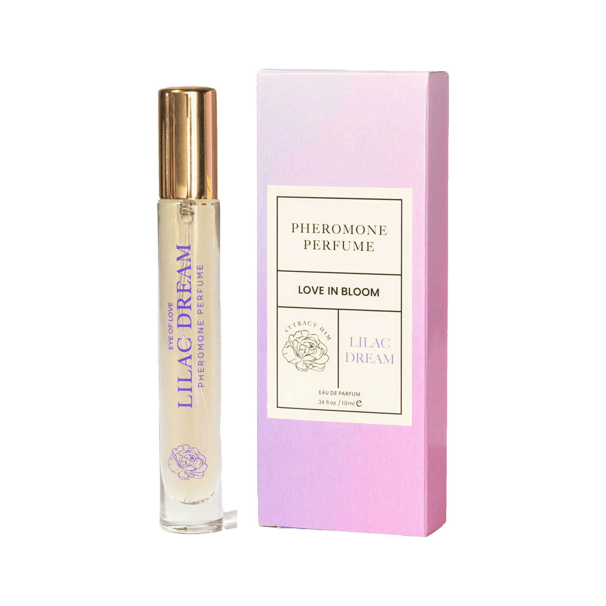 Fragrance pour femmes avec phéromones Lilac Dream par Eye of Love - 10 ml