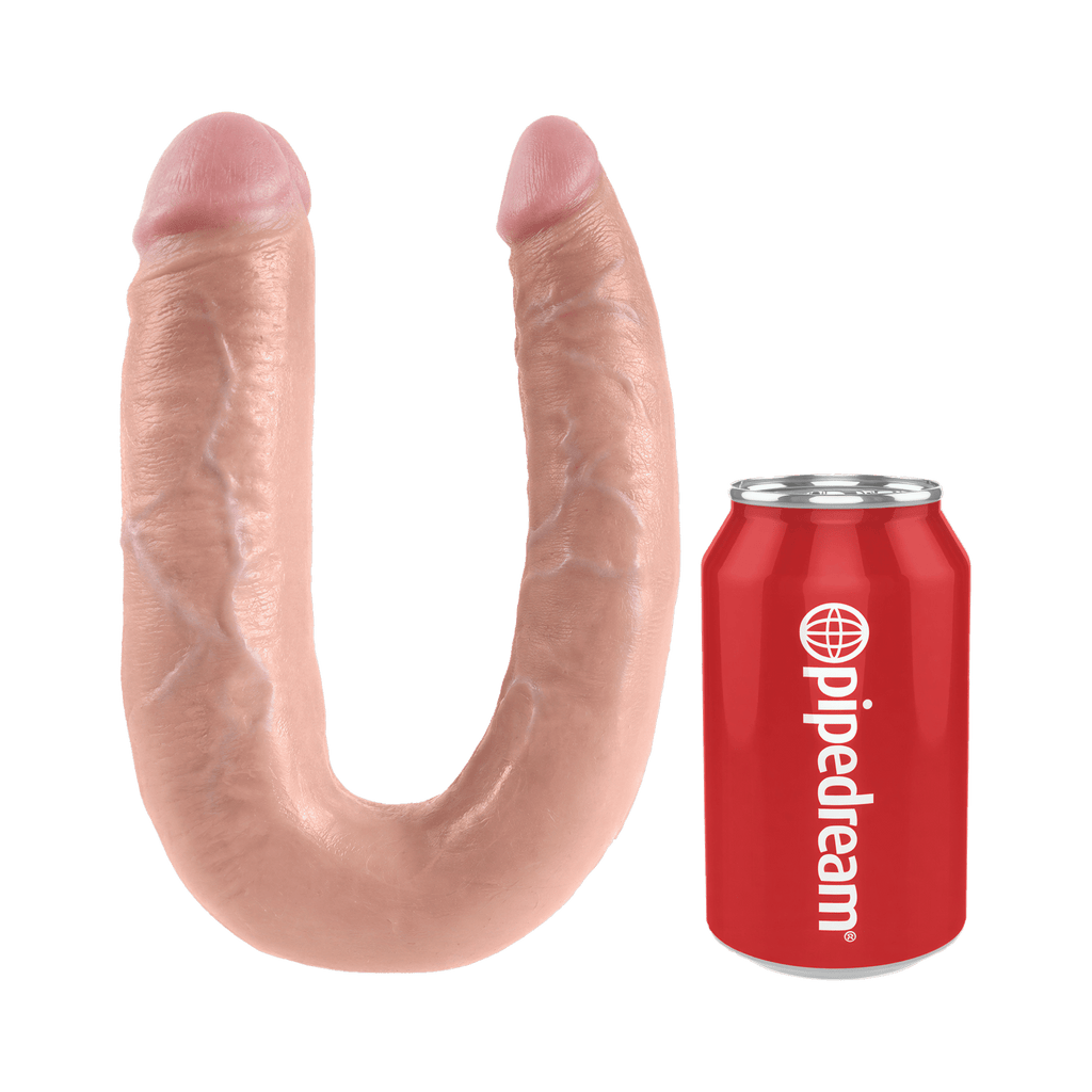 Dildo Double Pénétration en U de King Cock
