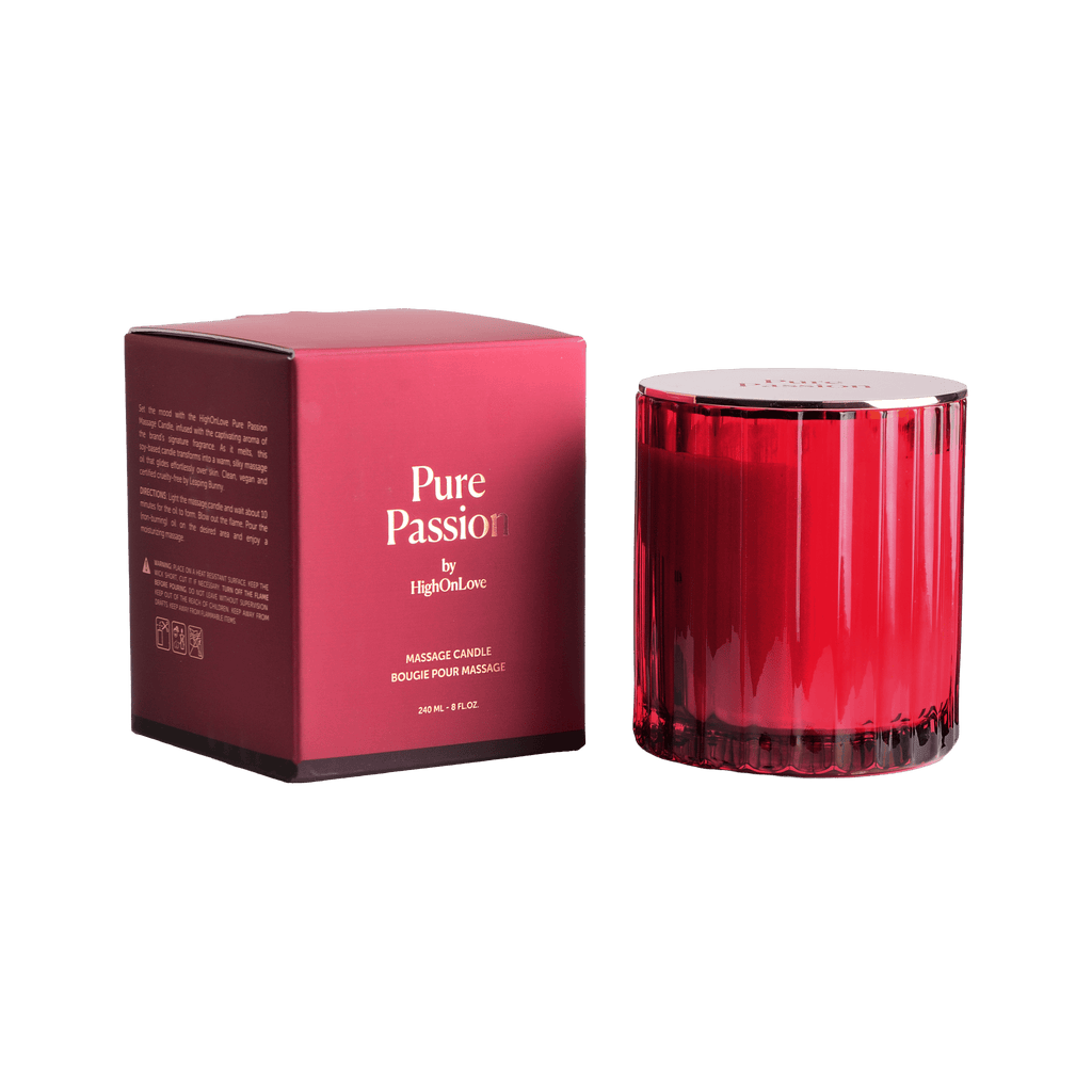 Bougie de massage Pure Passion par HighOnLove