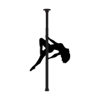 Barre de danse noire ajustable par Ouch