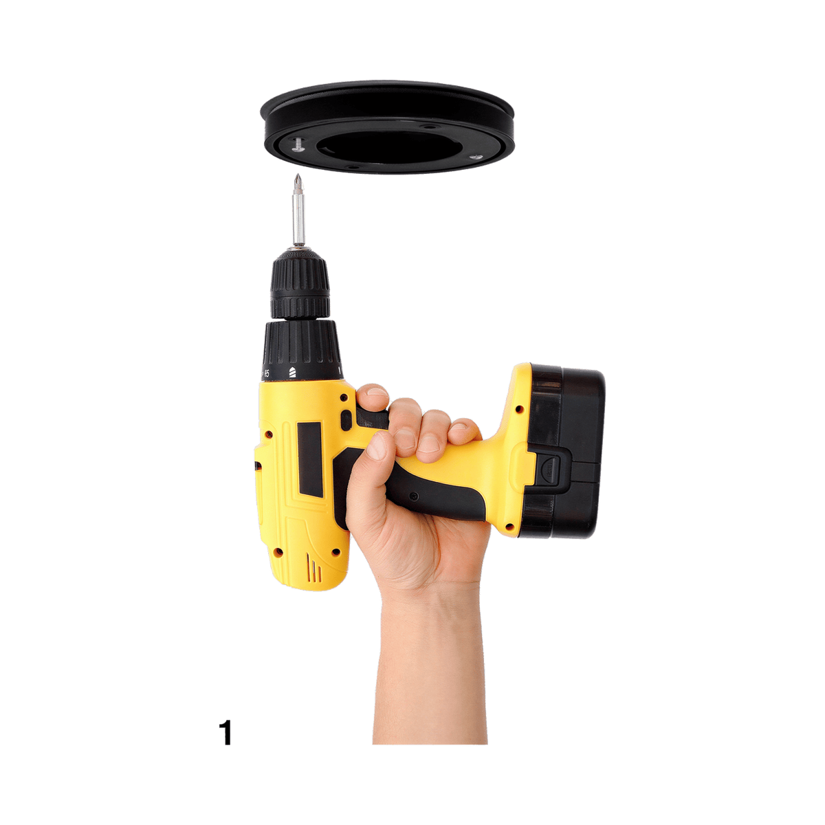 Barre de danse noire ajustable par Ouch