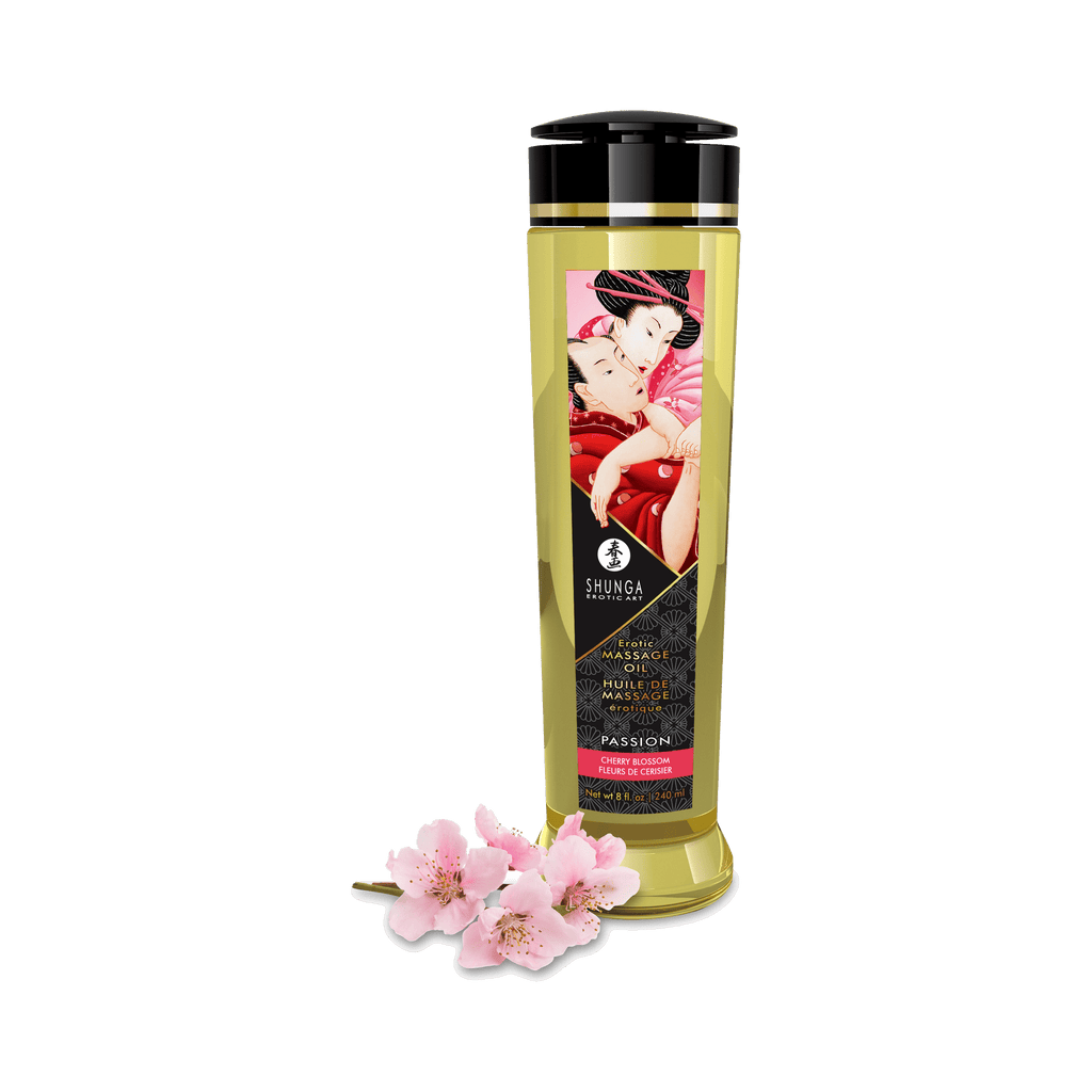 Huile à massage Fleurs de Cerisiers par Shunga