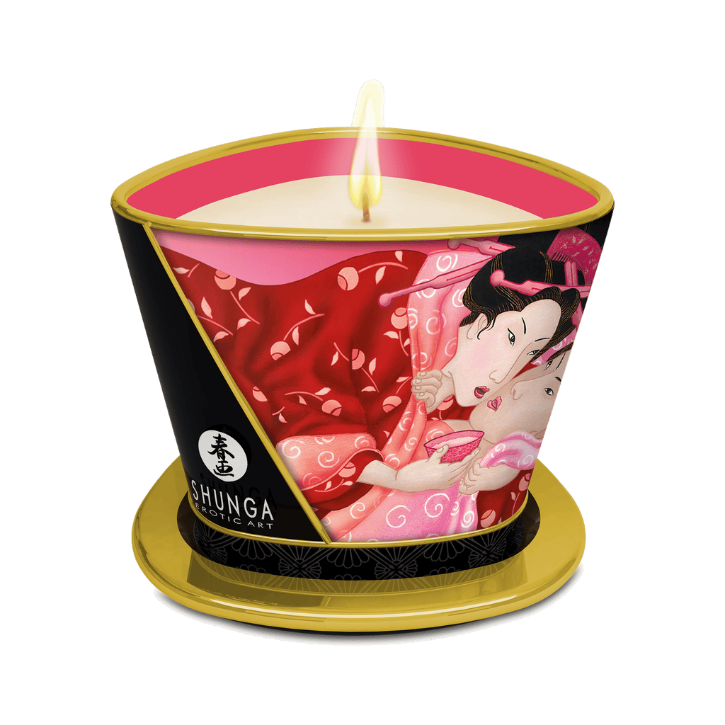 Chandelle à massage Fleurs de Cerisier par Shunga