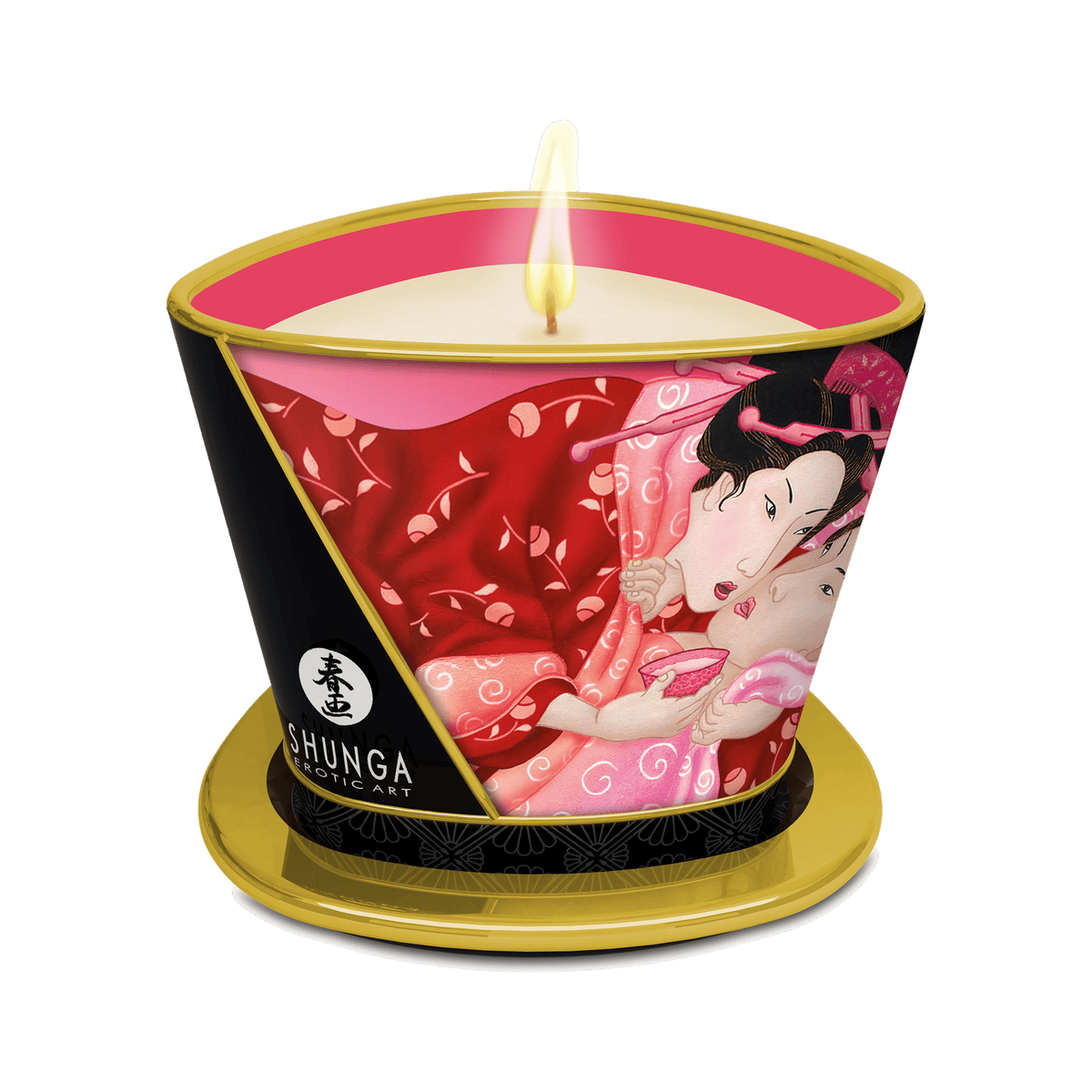 Chandelle à massage Fleurs de Cerisier par Shunga