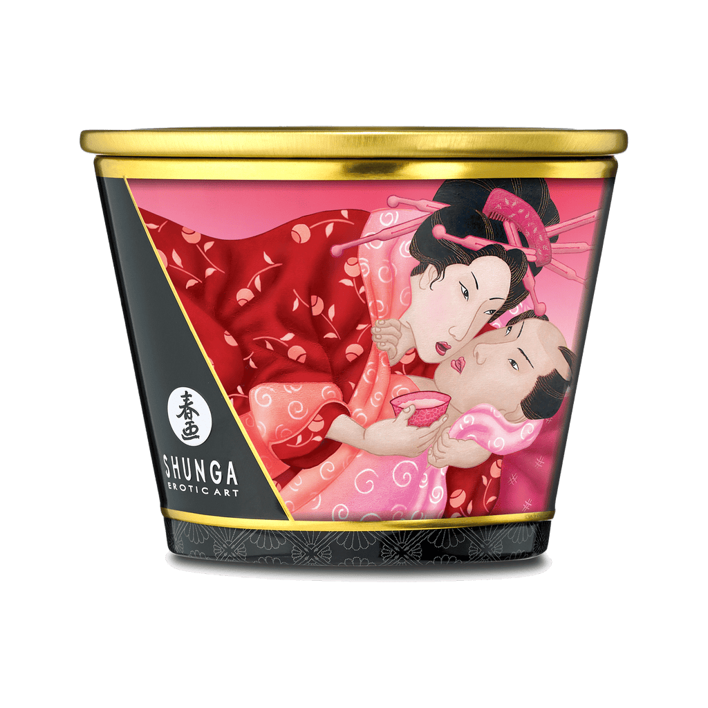 Chandelle à massage Fleurs de Cerisier par Shunga