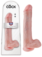 4. Boutique érotique, Dildo King Cock 13" avec testicules par Pipedream | BOITE ABÎMÉE/VENTE FINAL