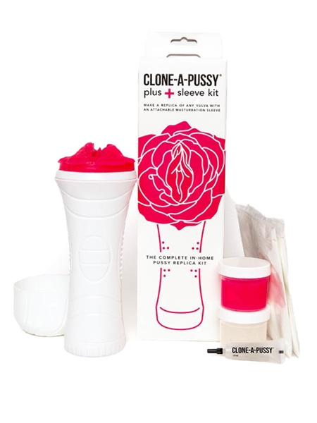 Ensemble de moulage pour vulve Clone-A-Pussy+ Plus - Rose Chaud