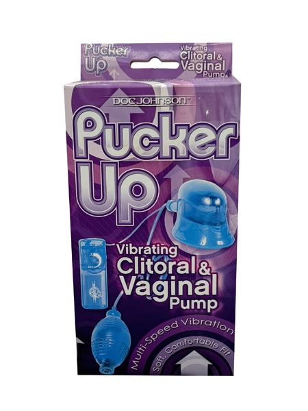 Pompe vaginale & vib clitoridien «PUCKER-UP»