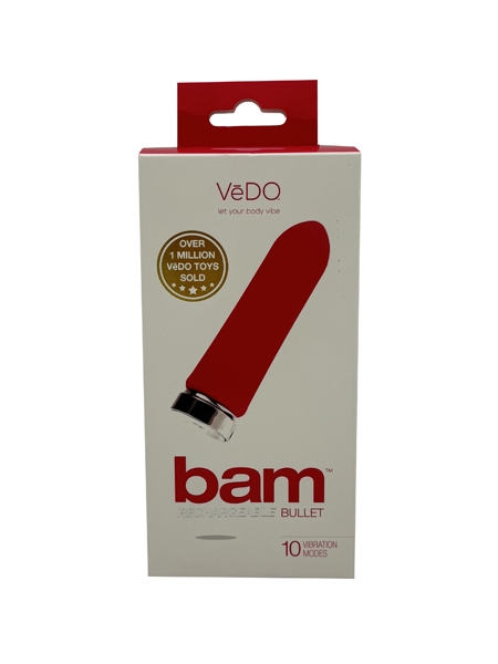 Bam Bullet Rechargeable Rose par VéDO