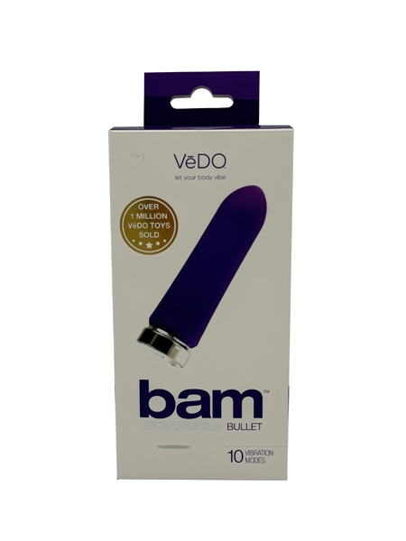 Bam Bullet Rechargeable Indigo par VéDO